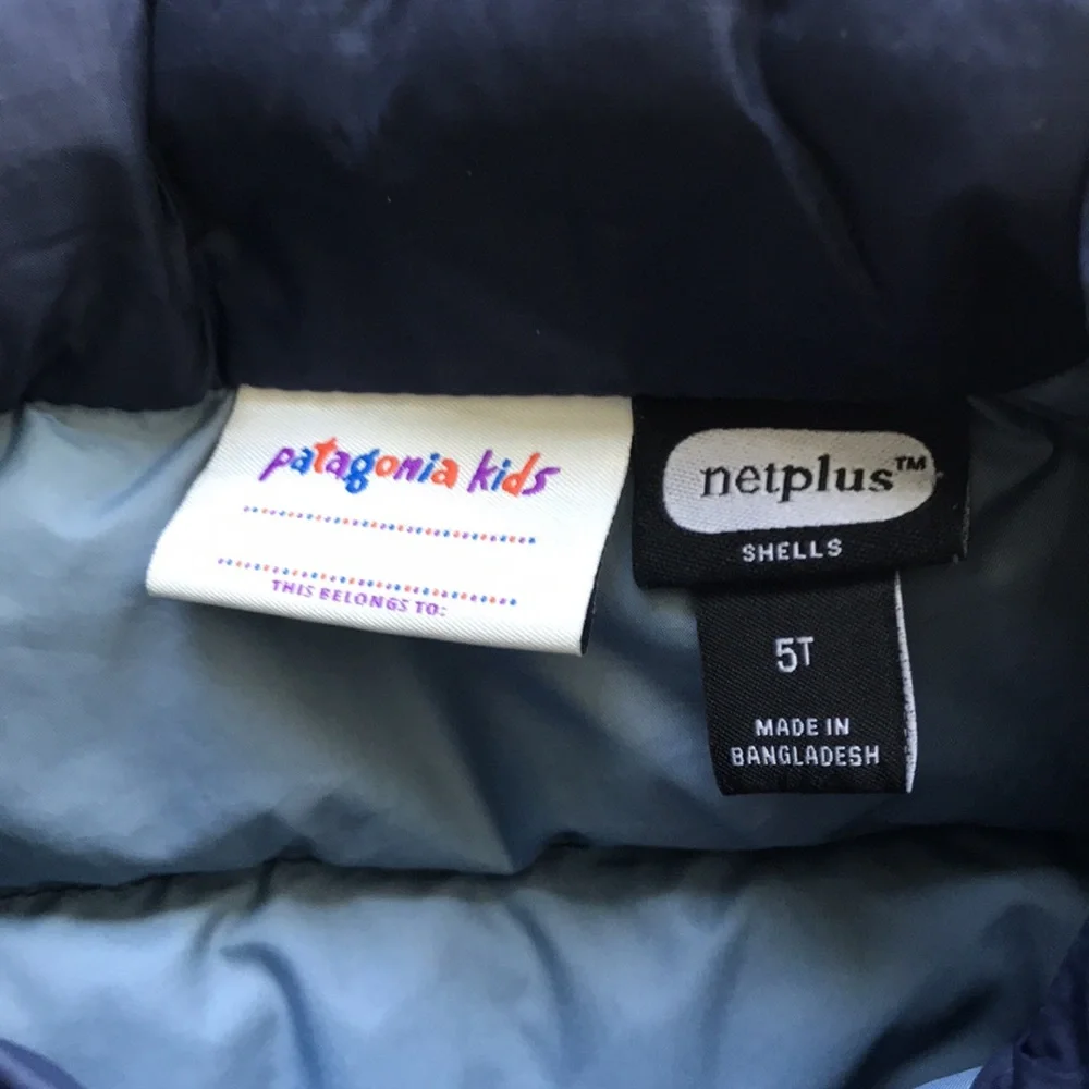 Patagonia Puffer Jacket (size 5T)